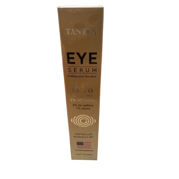 Tantea Other - Tantea Eye Serum 6% Caffeine 1% Retinol 360 Roller Anti-Aging Puffiness 20ml